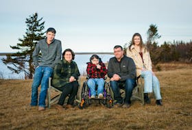 The MacNeil family - Alex, Tiffany, Will, Ian and Katie - became passionate about creating barrier-free vacation rentals after difficulties they had getting son Will's wheelchair into a rental. - Contributed