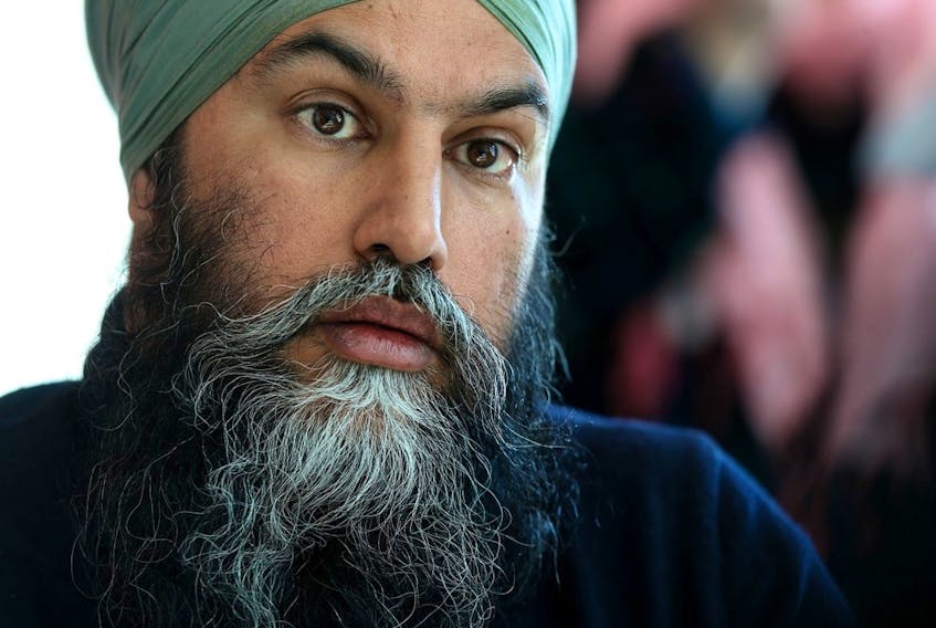 Federal NDP Leader Jagmeet Singh was in Winnipeg Tuesday, where he talked about health care.