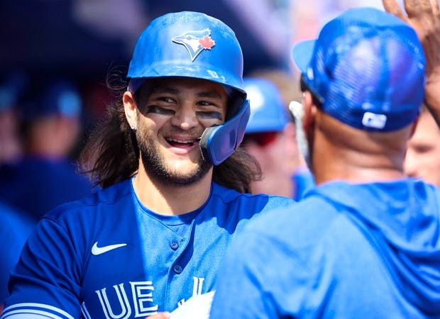 LIKE WHERE I'M AT': Blue Jays' Bichette feeling comfortable after two-homer  afternoon