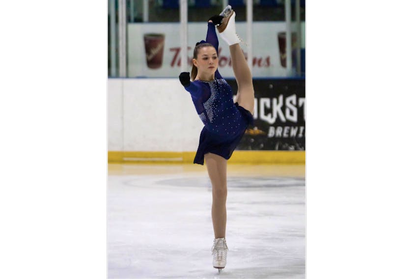 Jessica Arnold is competing at the Atlantic Canadian Skating Championships in late March in Newfoundland. She skates out of the East Pictou Silver Blades club at the Ivor MacDonald Memorial Rink in Thorburn.