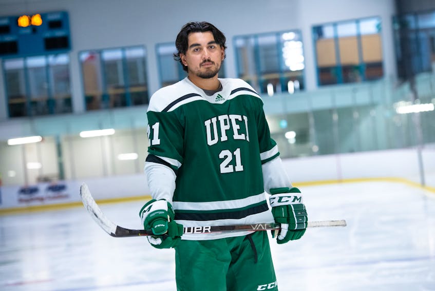 Prince Edward Island Panthers Leon Denny of Eskasoni will be in the club's lineup when the team hosts the 2023 Cavendish Farms University Cup at the Eastlink Centre in Charlottetown this weekend. Denny is in his first year with the team. CONTRIBUTED/UPEI PANTHERS