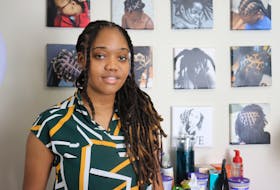 Shernaria Morris, owner and operator of Signature Locs Salon, says she is getting ready to move to a new permanent location in Charlottetown after years of working out of her apartment. - Logan MacLean • The Guardian