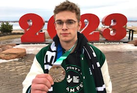 Lucas Macdonald won a silver medal in judo at the Canada Games March 2 in Charlottetown.