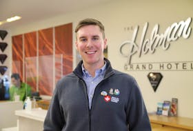 Luke Thompson, guest services manager at The Holman Grand Hotel in Charlottetown, says they've had multiple nights throughout February and into March that were sold out due to the 2023 Canada Winter Games taking place in P.E.I. Cody McEachern • The Guardian