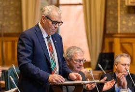 New Brunswick Finance Minister Ernie Steeves tabled the provinces 12.2-billion 2023-24 provincial budget on Tuesday, March 21. - Contributed