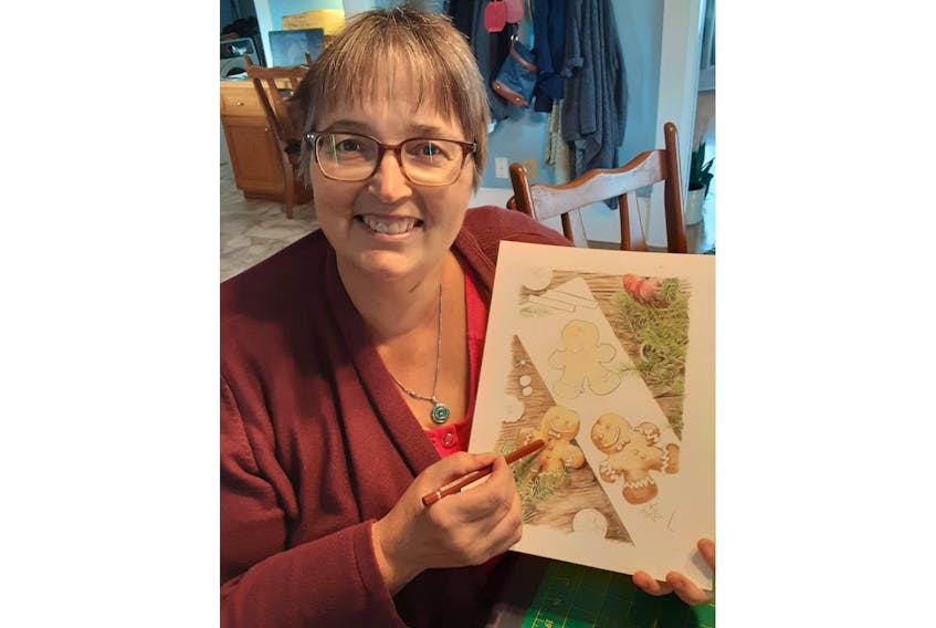 Theresa Hardy of Montrose, P.E.I., sells her watercolour paintings through Art From the Heart by Theresa — a business she launched after retiring.