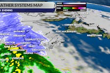 A mix of snow and rain will impact the Maritime provinces Thursday-Friday before reaching eastern Newfoundland Friday-Saturday.