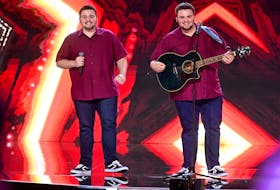 Glace Bay twin brothers Aaron and Evan Turnbull are shown during their appearance on Canada's Got Talent on CityTV. The two are set for another appearance in May. CONTRIBUTED - CITYTV