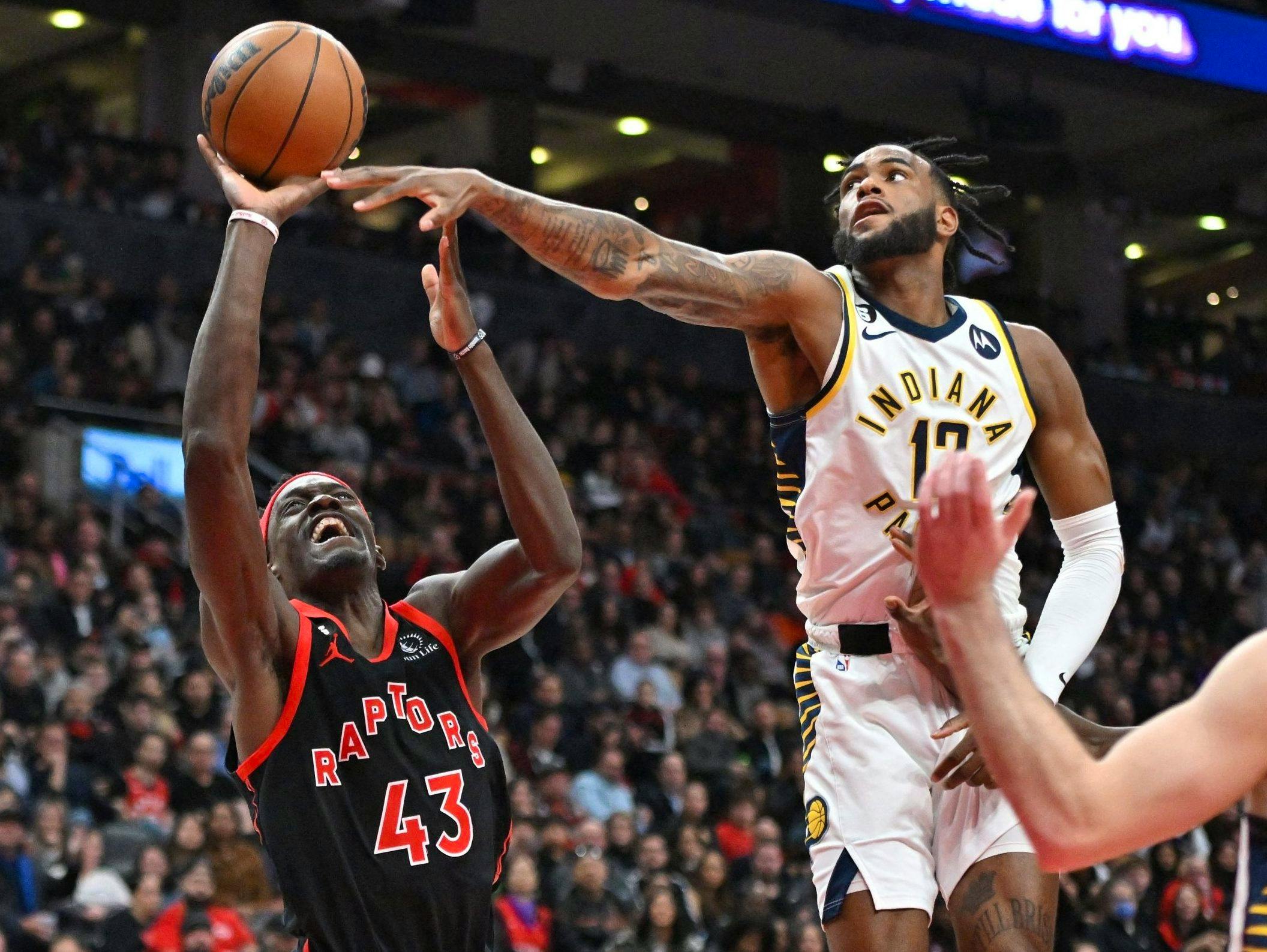 Canadians Nembhard, Mathurin step up for Pacers in all-star