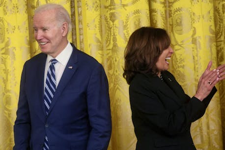 Tethered together, Biden and Harris move toward 2024 re-election run