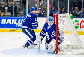 Joseph Woll made 26 regulation saves in a losing cause for the Toronto Marlies on Wednesday night against the Milwaukee Admirals. He is expected to re-join the Maple Leafs as Matt Murray’s back-up in Florida on Thursday. 