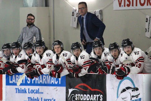 Head coach Shawn Evans and his Truro Bearcats are one win away from advancing to the Maritime Junior Hockey League semifinal.
