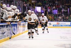 The Newfoundland Growlers are leaving Florida having won two-of-three games against the Florida Everblades. The team will finish their six-game road trip with a three-game set against the Norfolk Admirals later this week. Photo courtesy Newfoundland Growlers