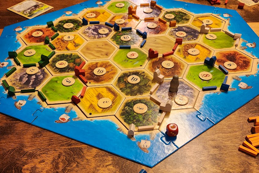The Settlers of Catan board game is never the same experience twice. Contributed photo  Cape Breton libraries are hosting board games nights this week.