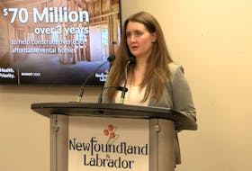 Canadian Home Builders Association-Newfoundland and Labrador CEO Alexis Foster said the association is thrilled the province's plan to build more than 850 affordable homes. Screenshot