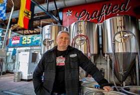 Garrison Brewery president Brian Titus at the Seaport brewery in Halifax on Tuesday, March 28, 2023. TIM KROCHAK - THE CHRONICLE HERALD