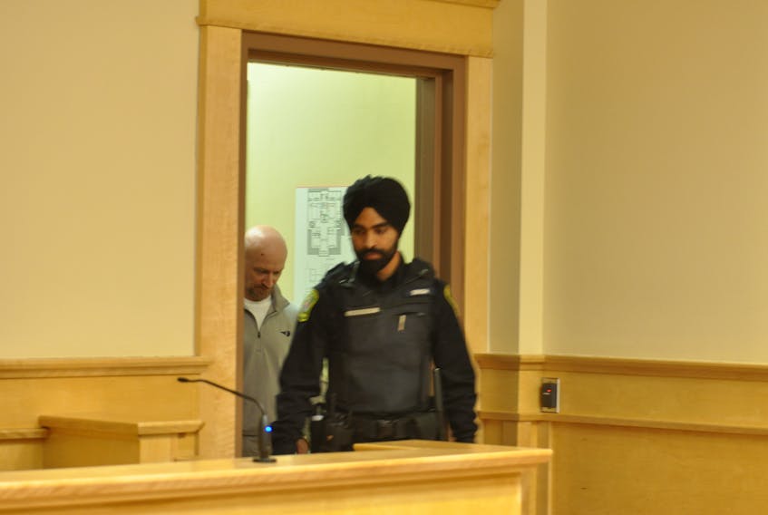 Blair Walsh, 48, of Corner Brook has been charged with second-degree murder and aggravated assault in the death of another man following an altercation outside an apartment building on March 28. The charges were laid prior to Walsh appearing in provincial court on Wednesday, March 29. - Diane Crocker/SaltWire Network