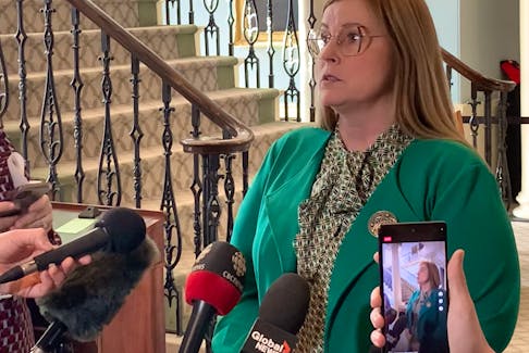 Karla MacFarlane, who was interim leader of the Nova Scotia Progressive Conservative party in 2018, said she never signed or had any knowledge of the caucus's signing a non-disclosure agreement during that period. - John McPhee