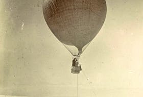 The successful Antarctic balloon voyage just four days before John Cheyne died