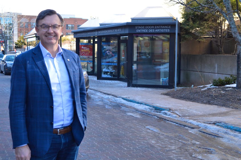 Steve Bellamy, CEO of the Confederation Centre of the Arts in Charlottetown, says the former library space will be getting a $65-million facelift, beginning next year, provided the three levels of government agree to help pay for it. Dave Stewart • The Guardian