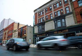 A number of commercial properties on the east end of Water Street in downtown St. John's are for sale by tender. — Keith Gosse/The Telegram