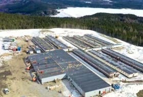 A permanent work camp, with accommodation for over 300 workers, is under construction at the Marathon Gold project near Millertown, in central Newfoundland. - Facebook