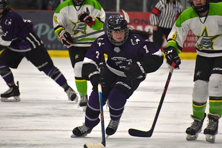 Cape Breton Lynx Kennedy Vickers credits teammates for helping adjust to under-18 major female hockey