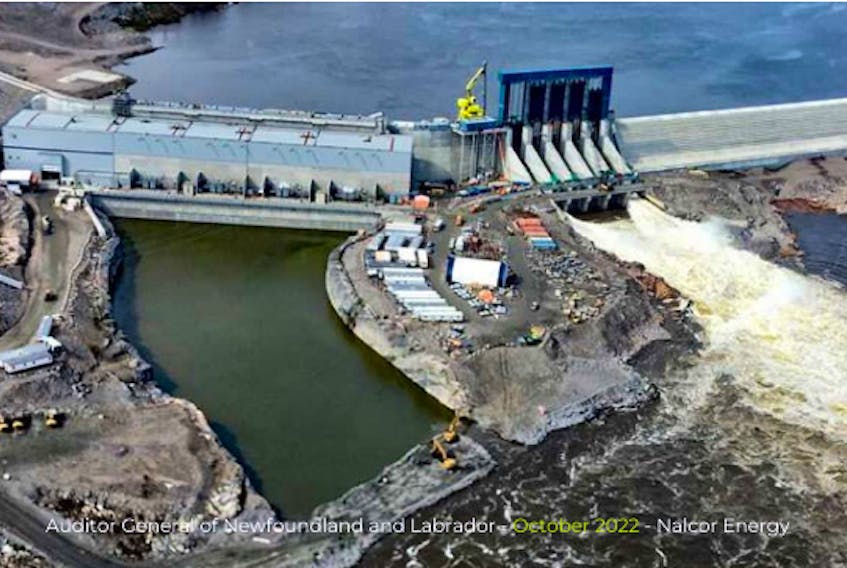 Muskrat Falls. Image from Auditor General's Report.