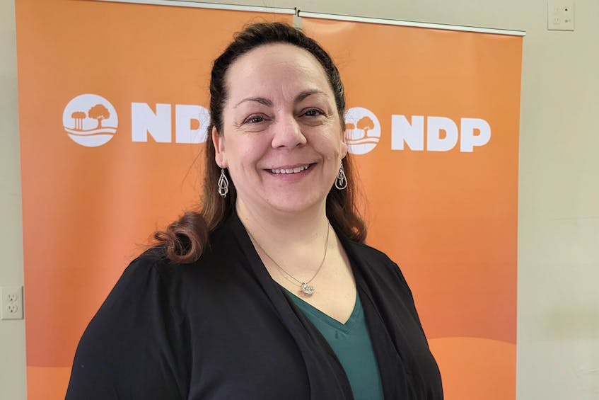NDP Leader Michelle Neil says childcare is one of her top concerns in the P.E.I. 2023 election. - Logan MacLean • The Guardian