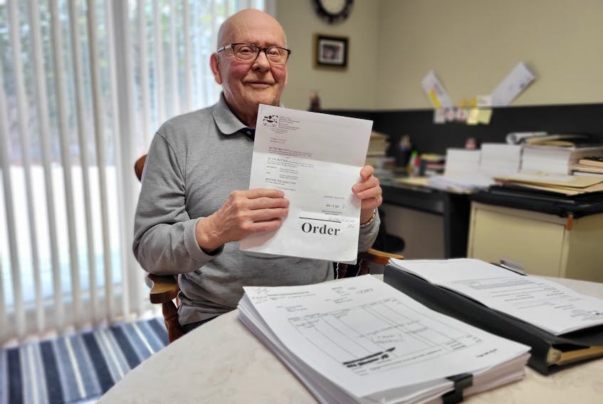 J. Earle Arsenault, a tenant living in Wellington, is facing almost a 35 per cent increase in his rent starting April 1. The increase comes after the legislature passed a bill that was supposed to reduce rent increases for tenants to zero per cent in 2023. Stu Neatby • The Guardian