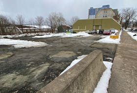 An empty lot at 2445 Brunswick Street in Halifax Tuesday March 7, 2023