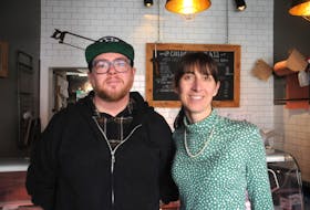 Shaun Hussey, left, and Michelle LeBlanc first opened their St. John's restaurant Chinched, which also now has a deli, in August of 2010. — Andrew Robinson/The Telegram