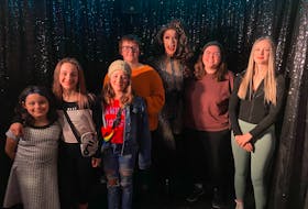 Barbra Bardot is pictured with some of the Kaleidoscope Kids. The St. John's-based all-ages drag restaurant and lounge aims to be a welcoming environment to everyone. - Contributed
