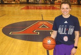 Haley McDonald had a wonderful final season with the Acadia Axewomen basketball team.