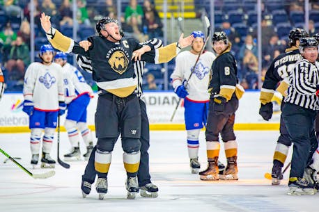 ‘It’s been an absolutely amazing experience’: Newfoundland Growlers captain James Melindy plays possibly his last game at home with the team
