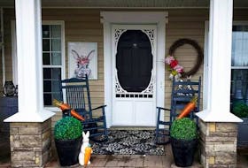 Nancy O’Halloran says that your front door or porch should be an expression of your creativity and personality.