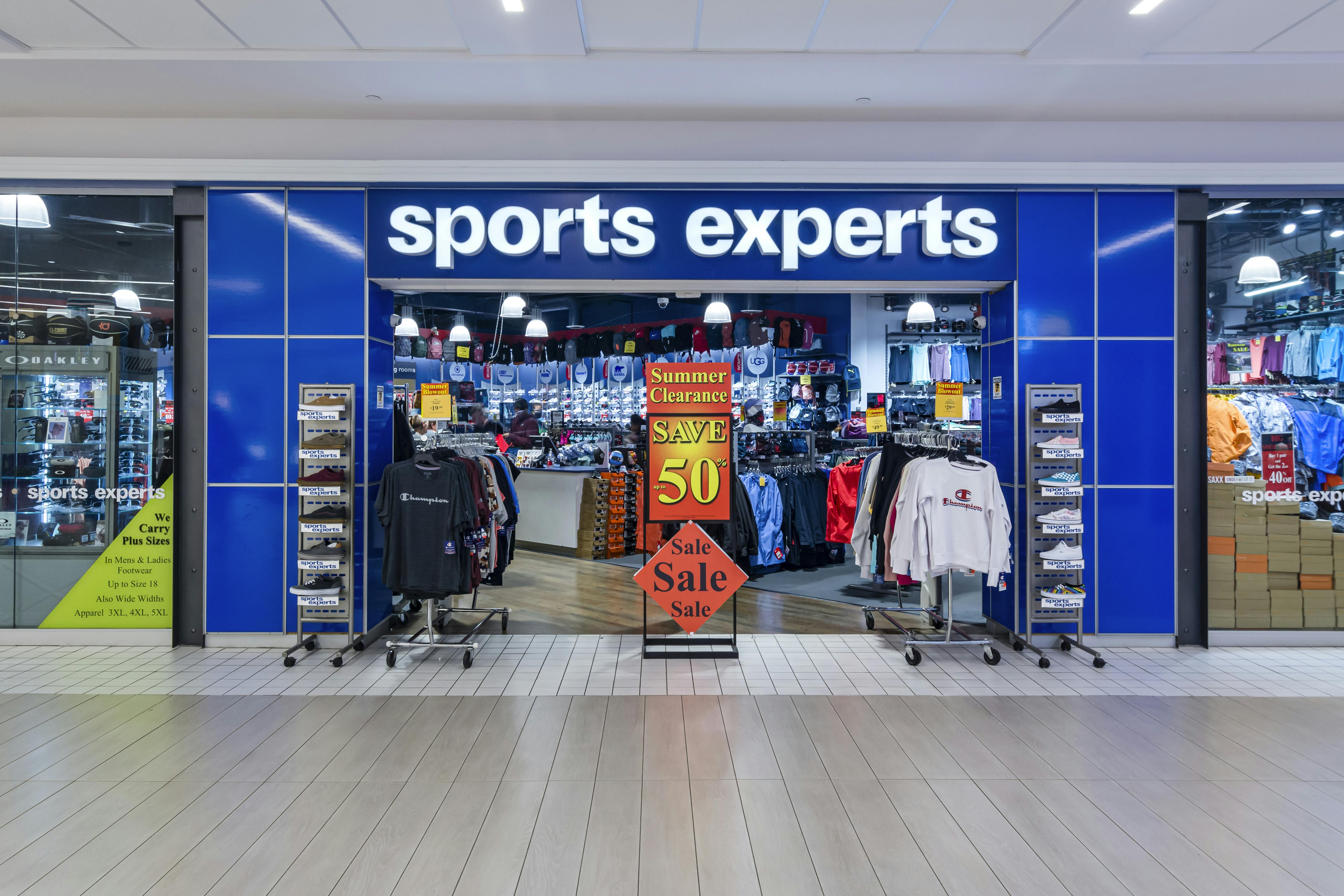 Buzzer sounds on Sports Experts in St. John s as Avalon Mall