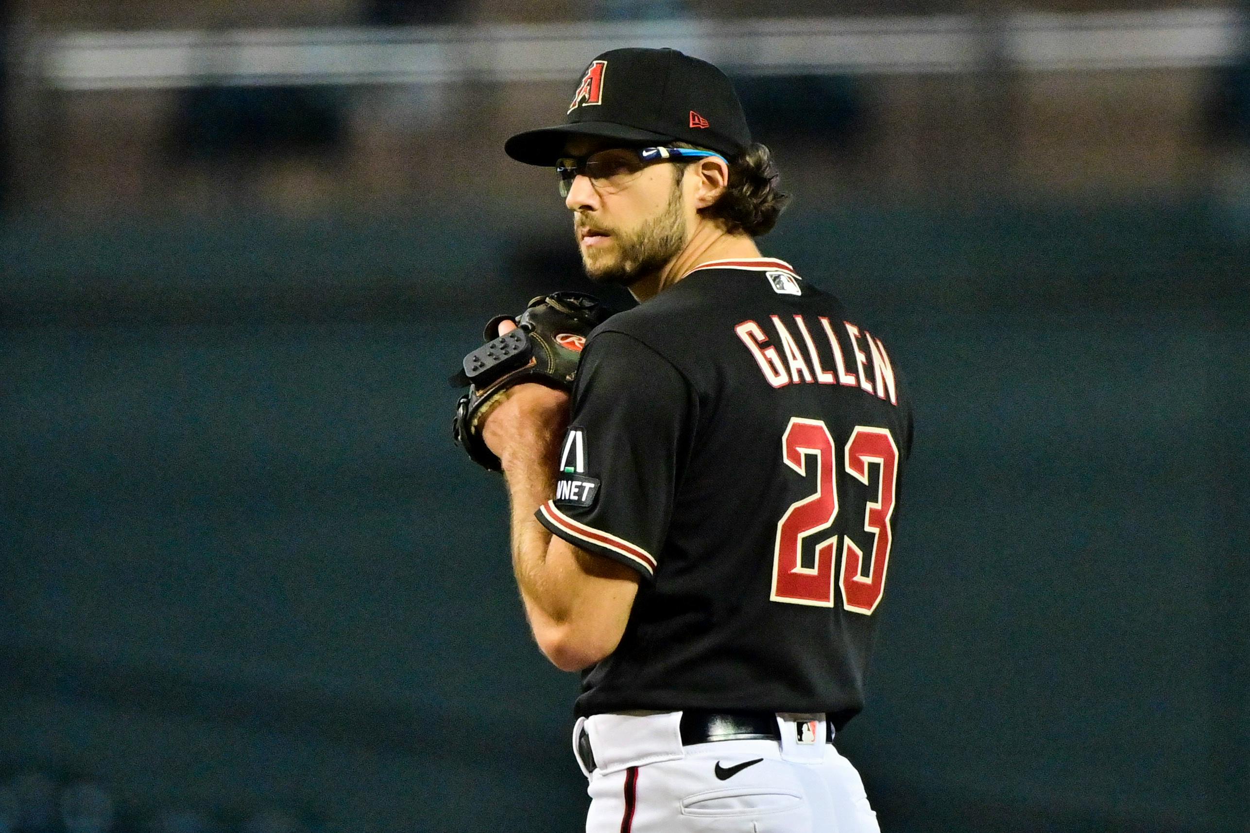 Gallen's shutout streak ends at 44 1/3, D-Backs beat Rockies