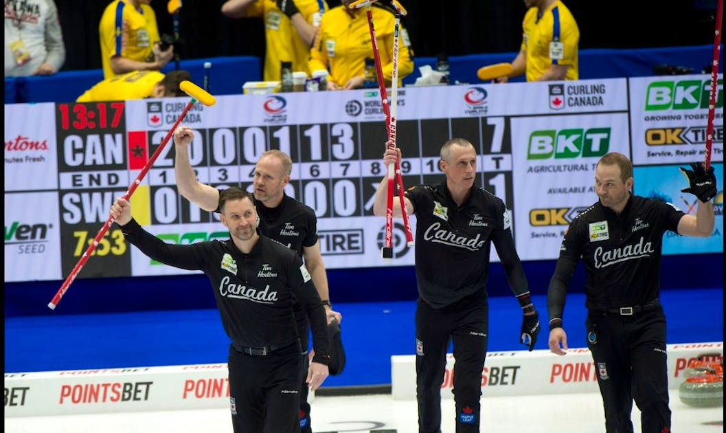 Sweden defeats Canada for gold in men's curling worlds 