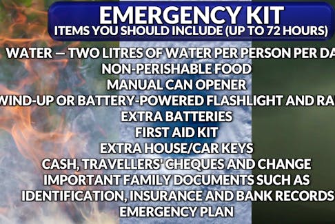 A few items you should include in your emergency kit.