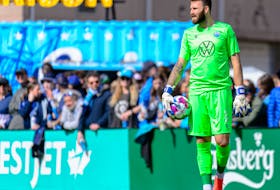 Yann Fillion has taken over as the No. 1 option in goal for the HFX Wanderers. He has appeared in all four Canadian Premier League matches this season with the Wanderers, each finihsed in a draw. - TREVOR MacMILLAN / HFX WANDERERS  