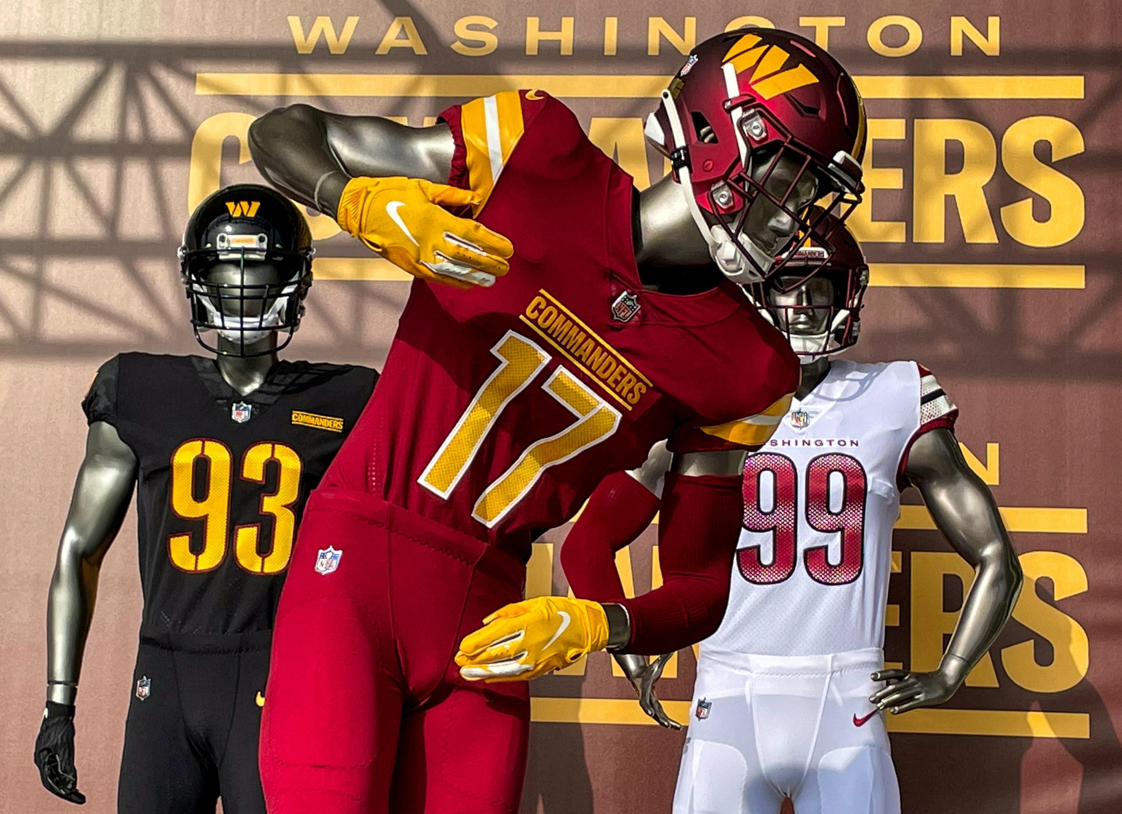 Washington Commanders Jerseys, Commanders Uniform, Jersey