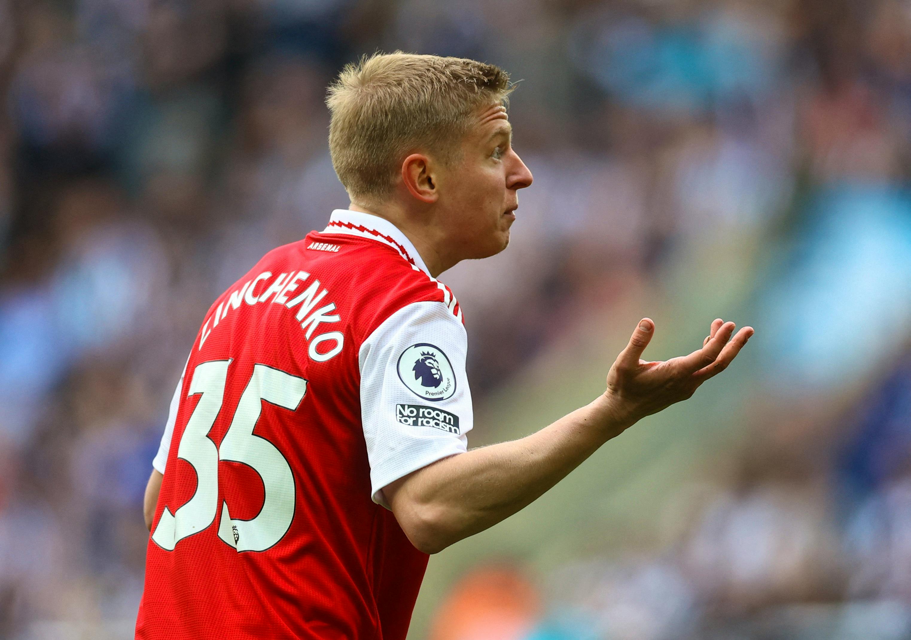 Arsenal to lose Oleksandr Zinchenko and William Saliba for rest of season