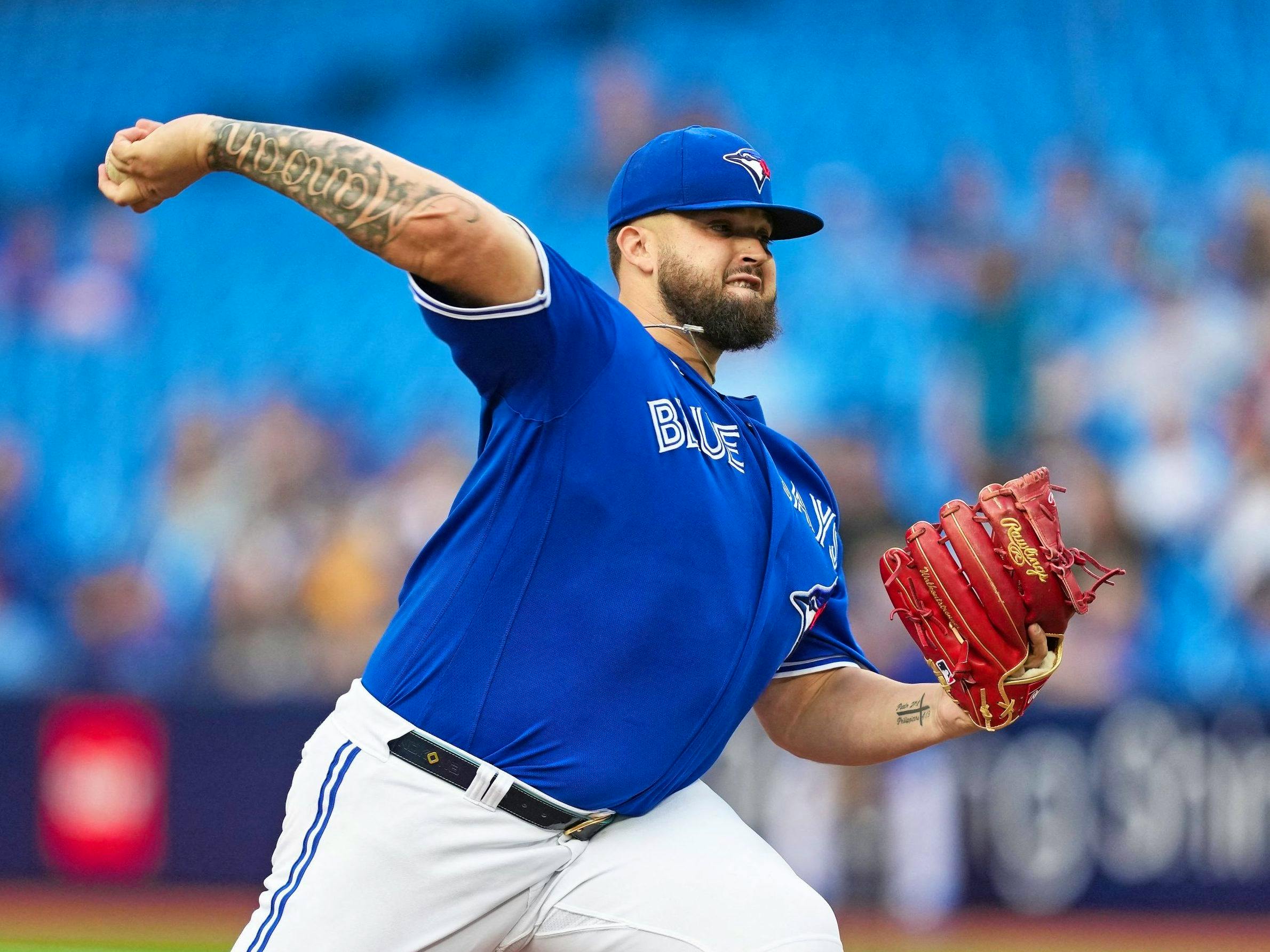 Cy Young finalist last season, Jays starter Manoah gets lit up in