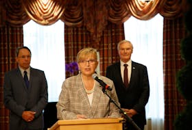 FOR FRANK CAMPBELL STORY:
Minister of Seniors and Long-Term Care Barbara Adams os seen at announcement for seniors long term care at the Sagewood Continuing Care Community in Lower Sackville Tuesday May 17, 2023.

TIM KROCHAK PHOTO