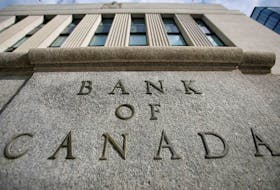 The Bank of Canada identified rising household debt and stresses in the banking system as key risks. 
