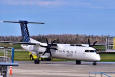 Porter Airlines' first flight between Ottawa and Charlottetown touched down at the Charlottetown Airport on May 17. The direct flight between the two cities will be offered year long. - Sion Irwin-Childs/Special to SaltWire