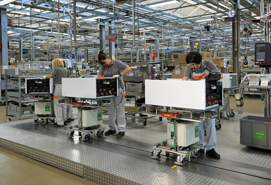 Deutsche Fertigungsaufträge im April, aber Produktionsanstieg – PMI