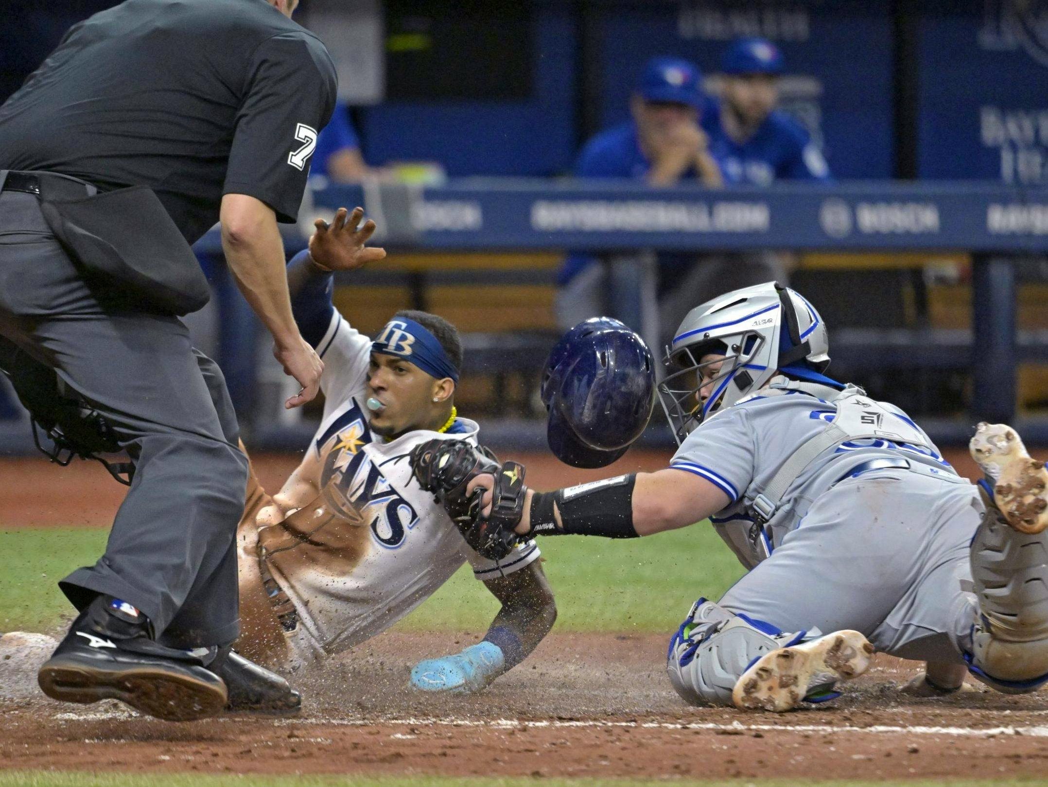Rays hit 3 more HRs in 6-4 win over sliding Blue Jays