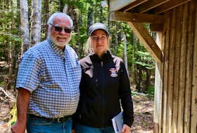 Marcel Simard, a director with the Chateau Village Property Owners’ Association, and Jennifer Daniels, a Fire Smart representative in Nova Scotia, are teaming up to help the Vaughan community learn how to reduce wildfire risks.
